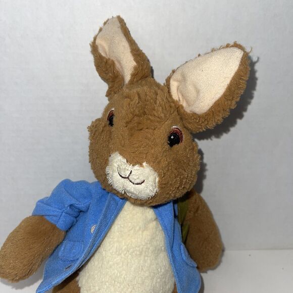 PETER RABBIT Plush 12” GUND With Messenger Bag 2015 Nickelodeon - Picture 2 of 10